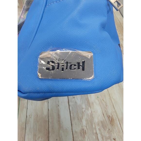 Disney Stitch Women's Mini Backpack Blue Lilo & Stitch - Picture 5 of 8